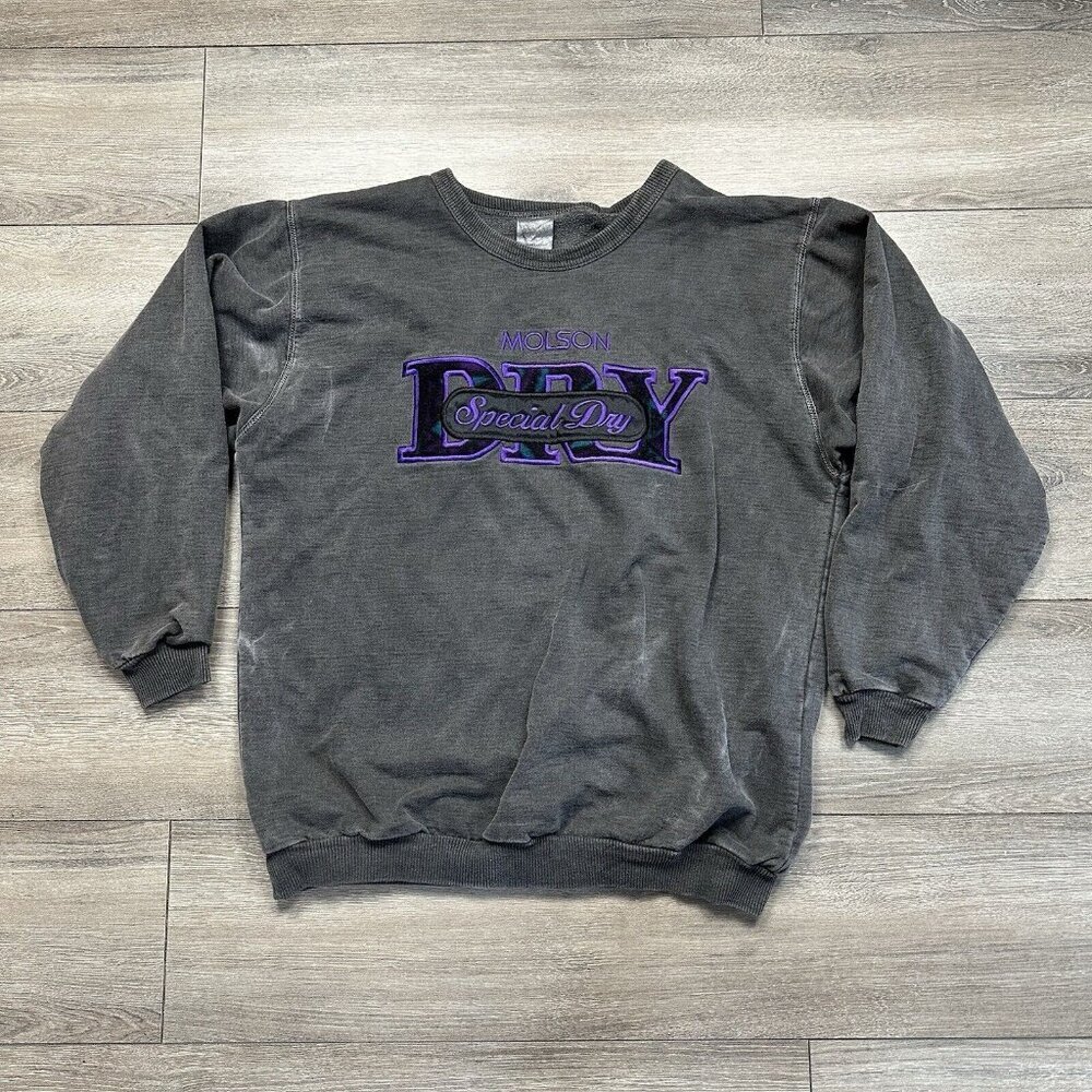 Million DRY Washed Charcoal Crewneck Sweatshirt